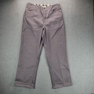Ben Davis Gorilla Work Pants Size Men's 33x30 Original Trim Fit Gray Style 692